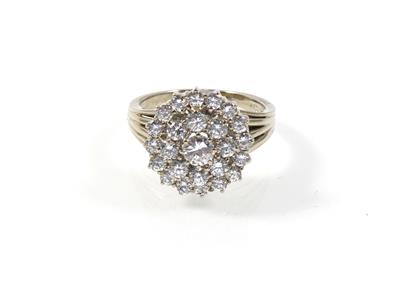 Brillantring zus. ca. 1,45 ct - Schmuck