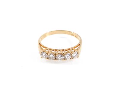 Brillantring zus. ca. 0,68 ct - Schmuck