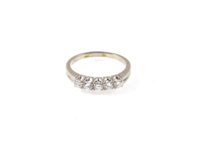 Brillant Ring zus. ca. 0,60 ct - Klenoty