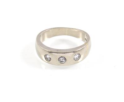 Brillantring zus. ca. 0,45 ct - Sommerauktion Schmuck