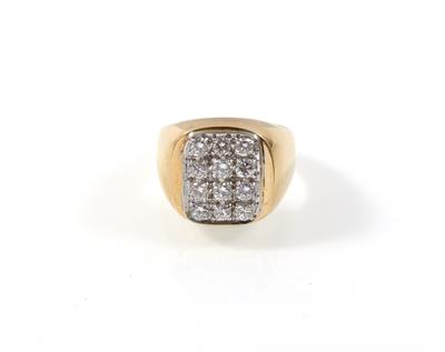 Brillant Ring zus. 1,23 ct - Klenoty