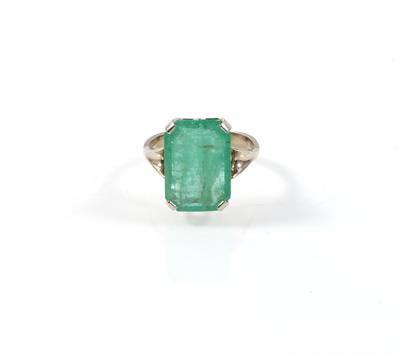 Smaragd Ring ca. 6,50 ct - Jewellery
