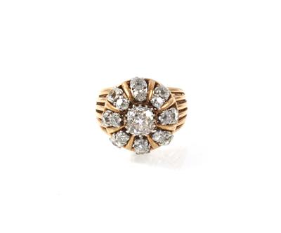 Diamantring zus. ca. 2,80 ct - Klenoty