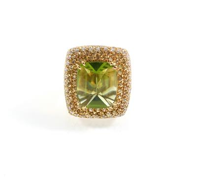 Brillant Peridotring - Klenoty