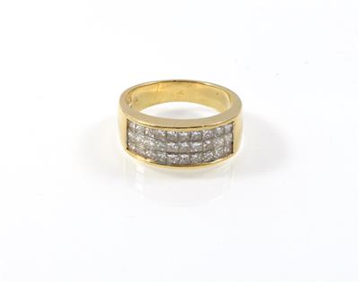 Diamantring zus. ca. 1 ct - Klenoty