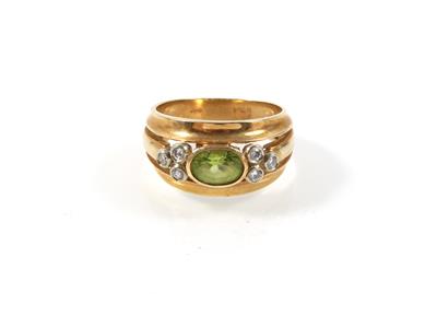 Brillant Peridotring - Klenoty