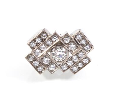 Diamantring zus. ca. 3,50 ct - Klenoty