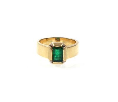 Smaragdring ca 1 ct - Jewellery