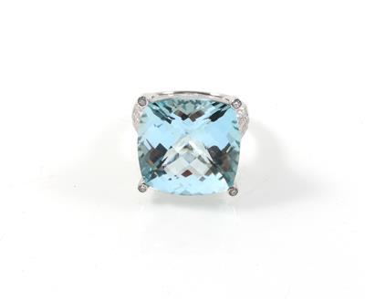 Ring mit behandeltem Topas 27,82 ct - Schmuck