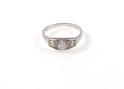 Diamantring zus. ca. 1 ct - Klenoty