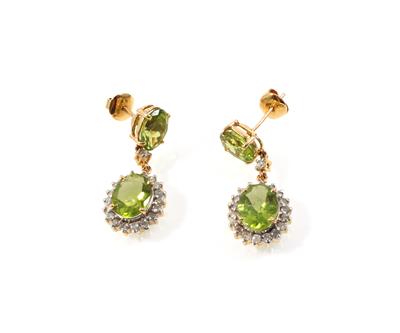 Brillant Peridotohrgehänge - Jewellery