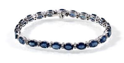 Brillant Saphir Armband - Klenoty