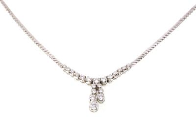 Brillantcollier zus. ca. 1,70 ct - Schmuck