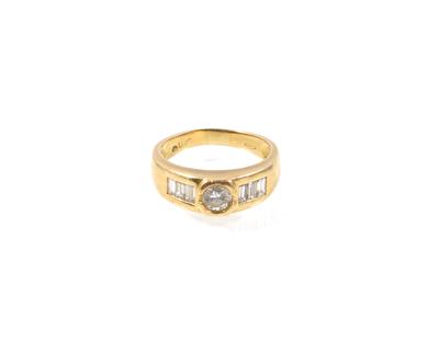 Diamantring zus. ca. 0,75 ct - Klenoty