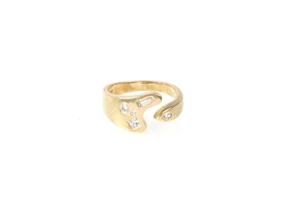 Diamantring zus. ca. 0,20 ct - Klenoty