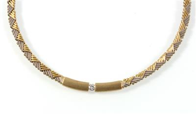 Brillantcollier ca. 0,20 ct - Schmuck