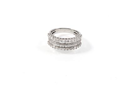 Diamantring zus. 0,94 ct - Klenoty