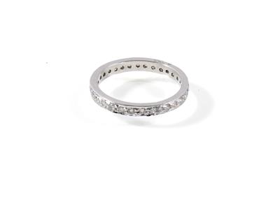 Brillant Memoryring zus. ca. 0,45 ct - Gioielli