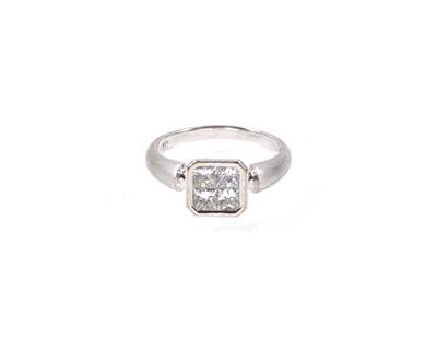 Diamantring zus. ca. 1,05 ct - Schmuck