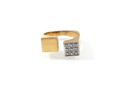 Brillantring zus. ca. 0,15 ct - Klenoty