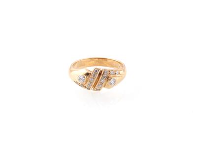 Brillantring zus. 0,33 ct - Gioielli