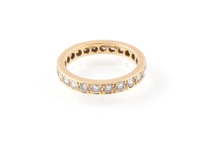 Brillant Memoryring zus. ca. 1,50 ct - Schmuck