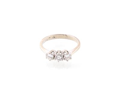 Brillantring zus. 0,65 ct - Schmuck