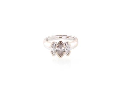 Diamantring zus. ca. 1,20 ct - Gioielli