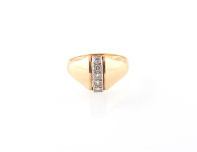 Brillantring zus. ca. 0,15 ct - Klenoty