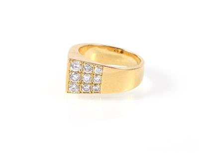 Brillantring zus. ca. 0,60 ct - Schmuck