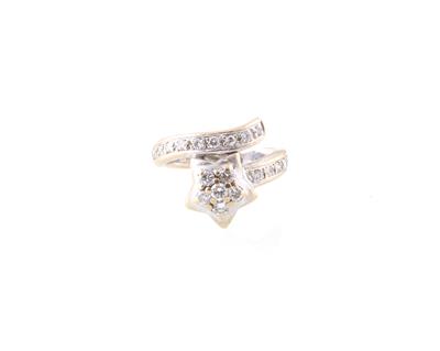 Brillant Damenring zus. ca. 0,75 ct - Jewellery