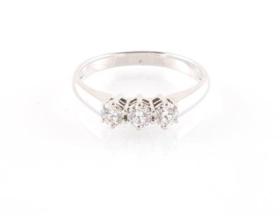 Brillantring zus. ca. 0,45 ct - Schmuck