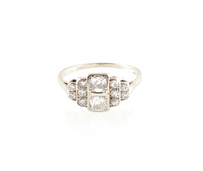 Diamantring zus. ca. 0,80 ct - Jewellery