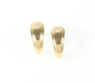 Brillantohrstecker zus. ca. 0,15 ct - Jewellery