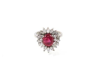 Diamant Spinellring - Klenoty