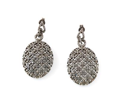 Diamantohrsteckgehänge zus. ca. 3,10 ct - Jewellery