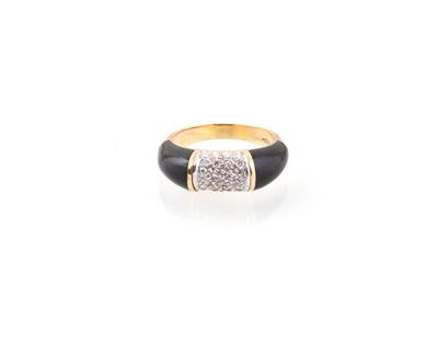 Brillant Onyxring - Jewellery