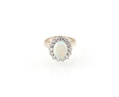 Brillant Opal Ring - Klenoty