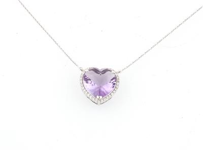 Brillant Amethyst Collier - Jewellery