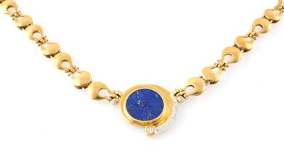 Brillant Lapislazuli Collier - Schmuck