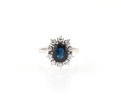 Brillant Saphir Ring - Gioielli