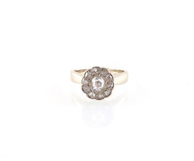 Diamantrauten Ring zus. ca. 0,40 ct - Klenoty