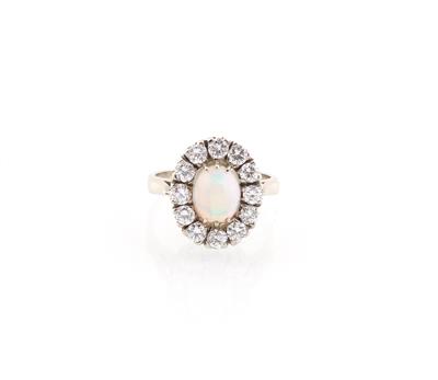 Brillant Opal Ring - Gioielli