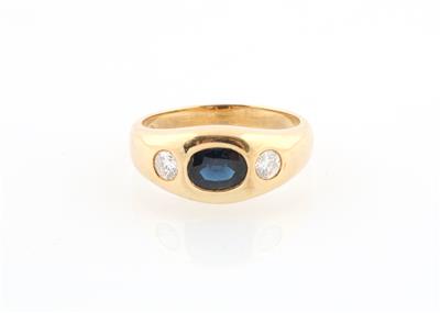 Brillant Saphir Ring zus. ca.1,44 ct - Jewellery