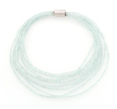 Aquamarincollier - Schmuck