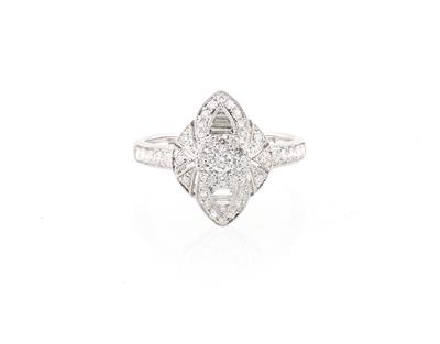 Diamantring zus. ca. 0,65 ct - Klenoty