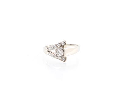 Brillantring zus. ca. 0,40 ct - Schmuck