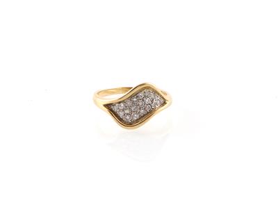 Brillantring zus. ca. 0,20 ct - Klenoty