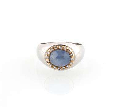 Sternsaphir Ring ca. 4,20 ct - Jewellery