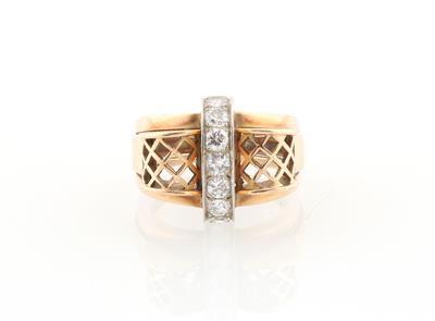 Altschliffbrillant Ring zus. ca. 0,50 ct - Jewellery